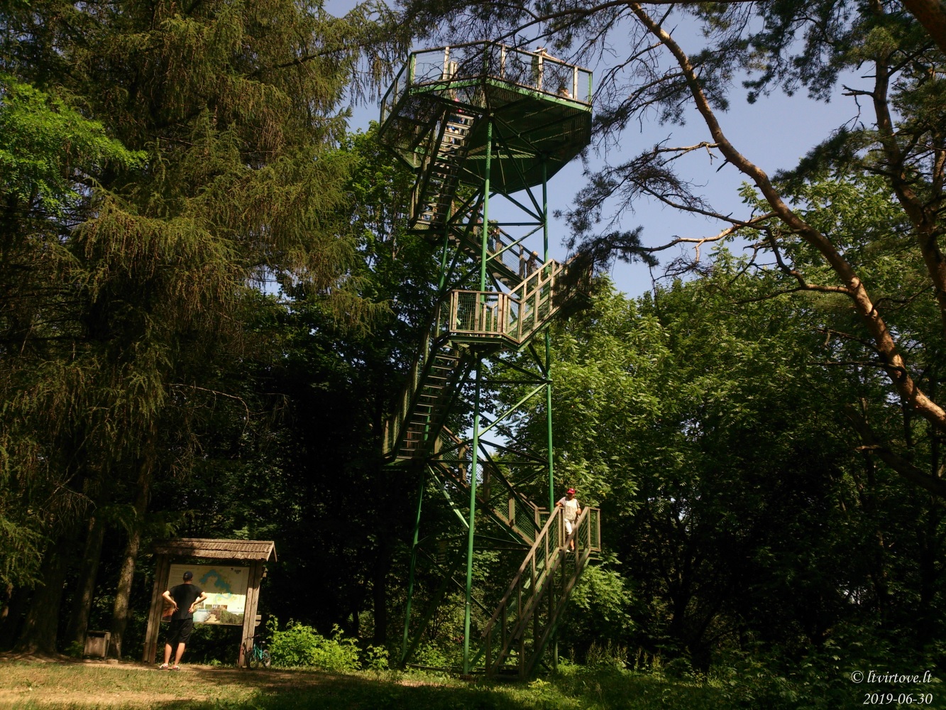 Rumšiškių apžvalgos bokštas :: Apžvalgos bokštai aukštaitijoje | 2019 | Nuotraukos autorius: Laima