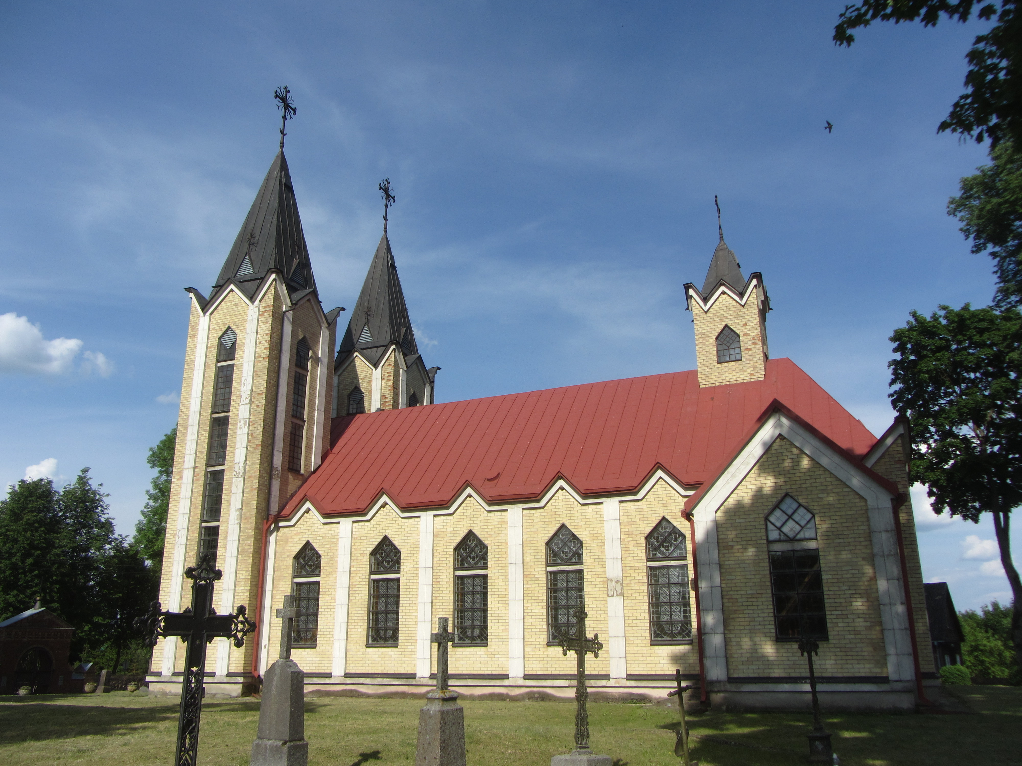 Panoterių Šv. Kryžiaus Atradimo bažnyčia | Autorius: vietoves.lt