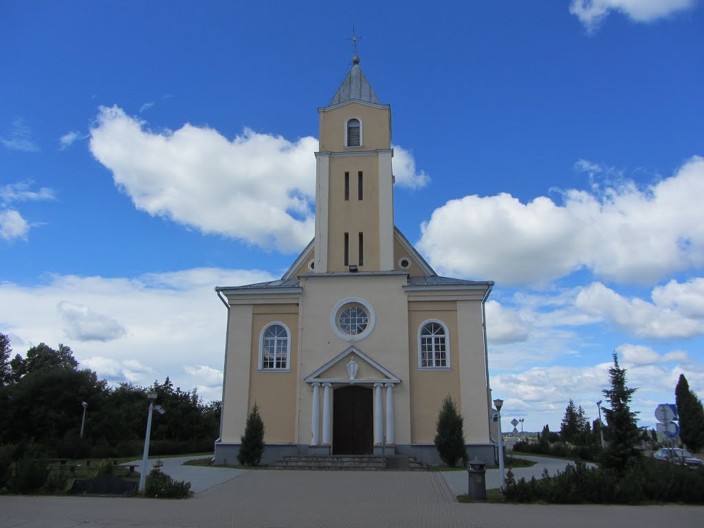 Riešės Šv. Vyskupo Stanislovo bažnyčia | Autorius: vietoves.lt