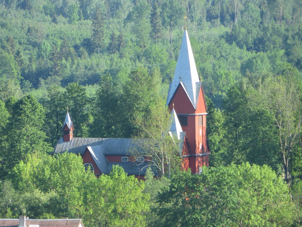 Skudutiškio Švč. Trejybės bažnyčia | Autorius: vietoves.lt