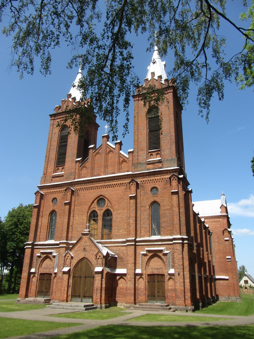 Žaslių Šv. Jurgio bažnyčia | Autorius: vietoves.lt