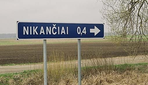 Nikančiai | Įdomiausi Lietuvos pavadinimai
