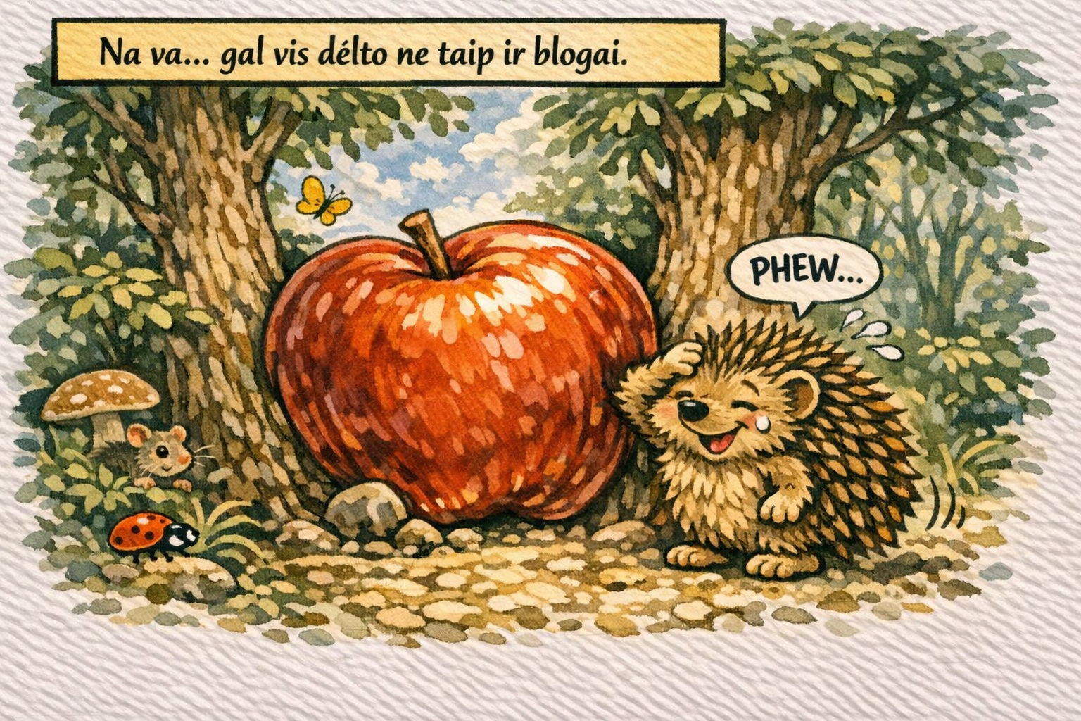 Na va… gal vis dėlto ne taip ir blogai