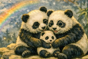 Didžioji panda :: Ailuropoda melanoleuca