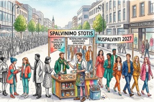 Spalvų tendencijos 2027 metais